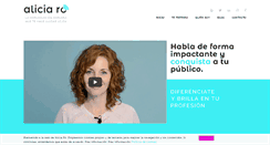 Desktop Screenshot of aliciaro.com
